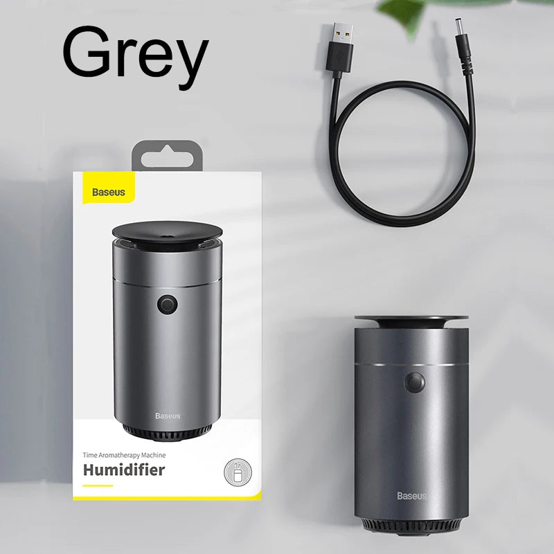 Car Aroma Diffuser & Humidifier – LED Air Freshener and Purifier for Auto Aromatherapy