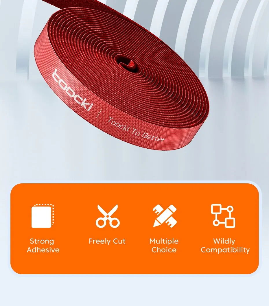 TToocki Multi-Purpose Cable Organizer – For Chargers, Earphones & Electronics