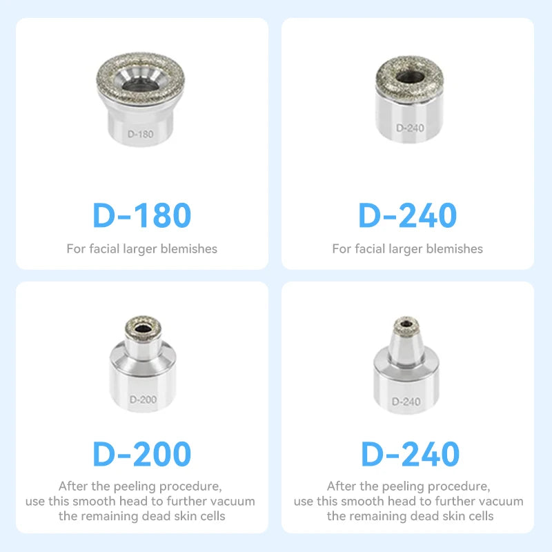 Professional Diamond Microdermabrasion & Deep Facial Cleansing Device