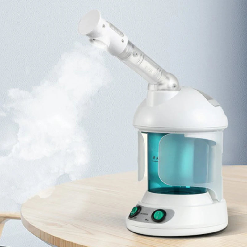 Nano Ionic Facial Steamer – Hot Mist Skin Hydration & Rejuvenation Device