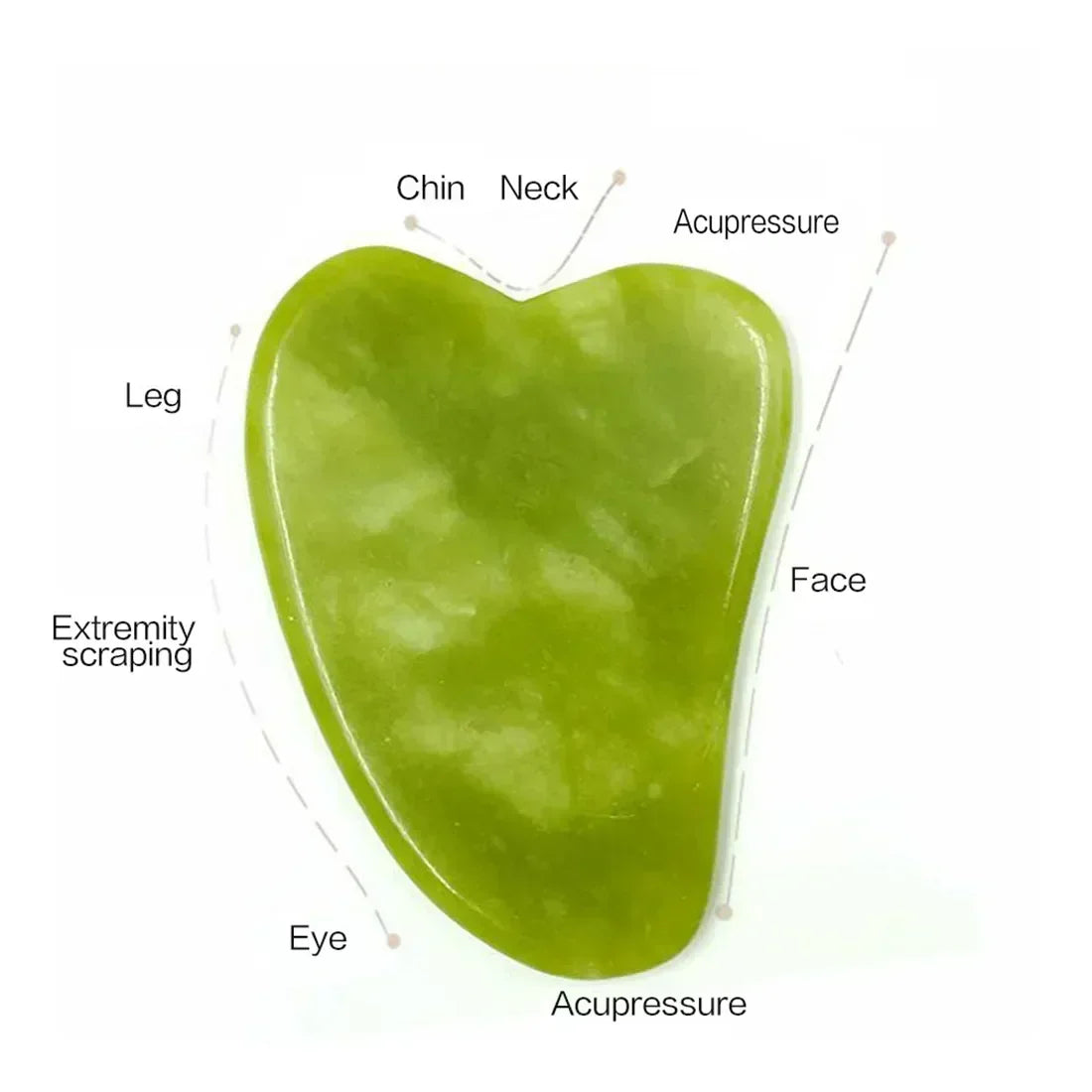 Pure Glow Jade Roller & Gua Sha Massage Set