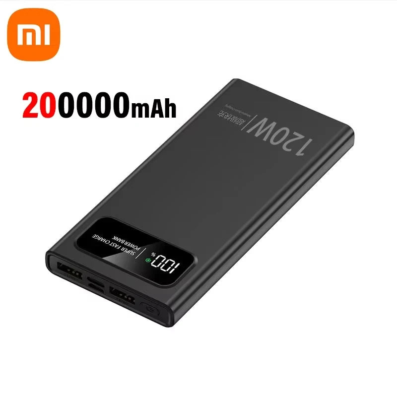 Super Fast Charging Power Bank 200000mAh with Digital Display