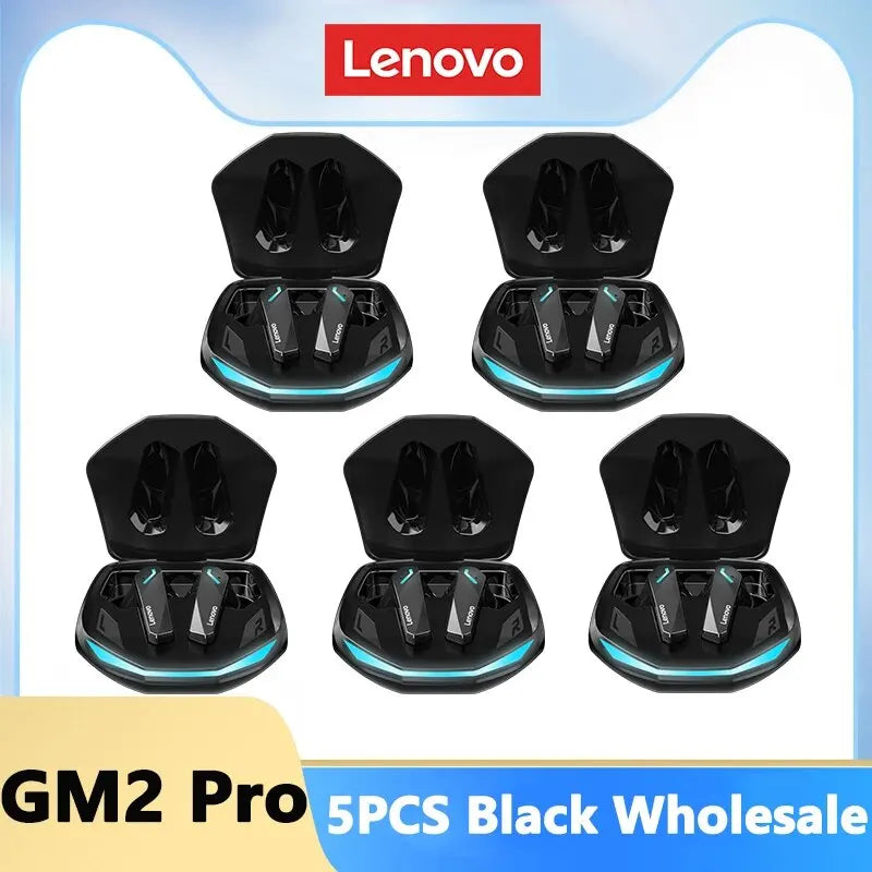 Lenovo GM2 Pro Wireless Earbuds – Bluetooth 5.3, Dual Mode, Low Latency Gaming Headset