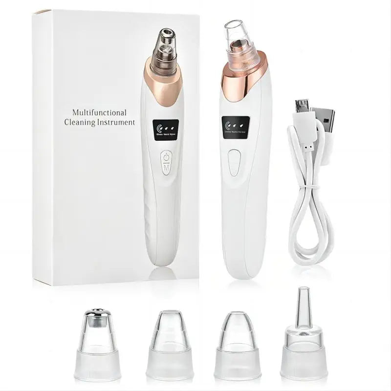LUXEGlow Luxury Facial Vacuum – Blackhead Remover & Deep Pore Cleaner