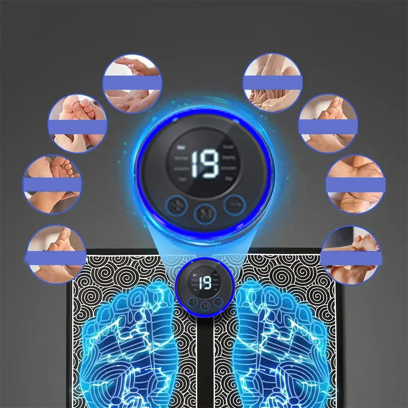 Soothe Flex– Foldable Electric Foot & Body Massager Pad