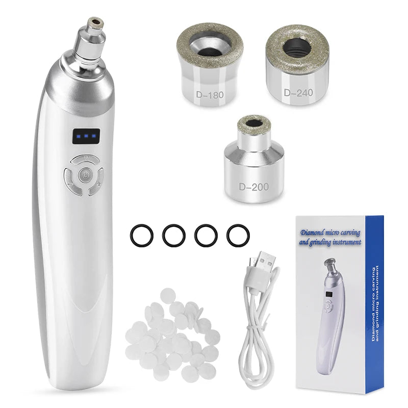 Professional Diamond Microdermabrasion & Deep Facial Cleansing Device