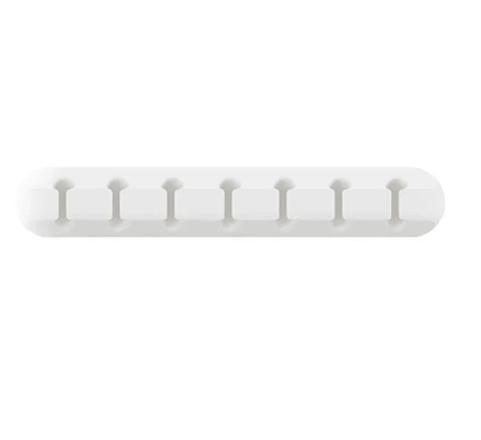 Silicone Cable Organizer Clip – Desktop Cord Holder for USB, Mouse & Headphone Cables