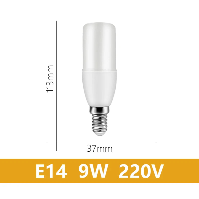 LED Candle Lamp 9W for Home & Office - E27/E14/B22