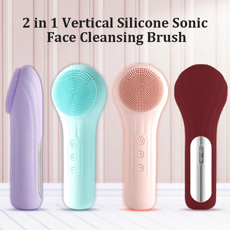 AquaSonic – Waterproof Sonic Facial Cleansing & Skin Rejuvenation Brush