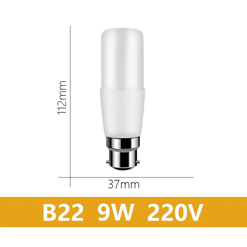 LED Candle Lamp 9W for Home & Office - E27/E14/B22