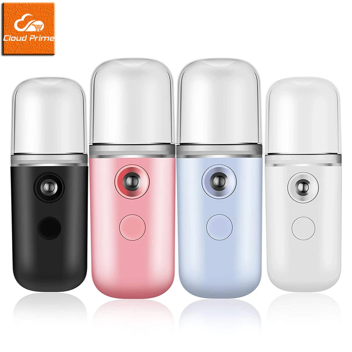 Mini Nano Facial Steamer – 30ml Portable Cool Mist Hydration Sprayer (Rechargeable & Wireless)