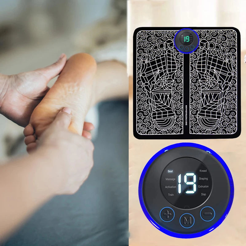 Soothe Flex– Foldable Electric Foot & Body Massager Pad