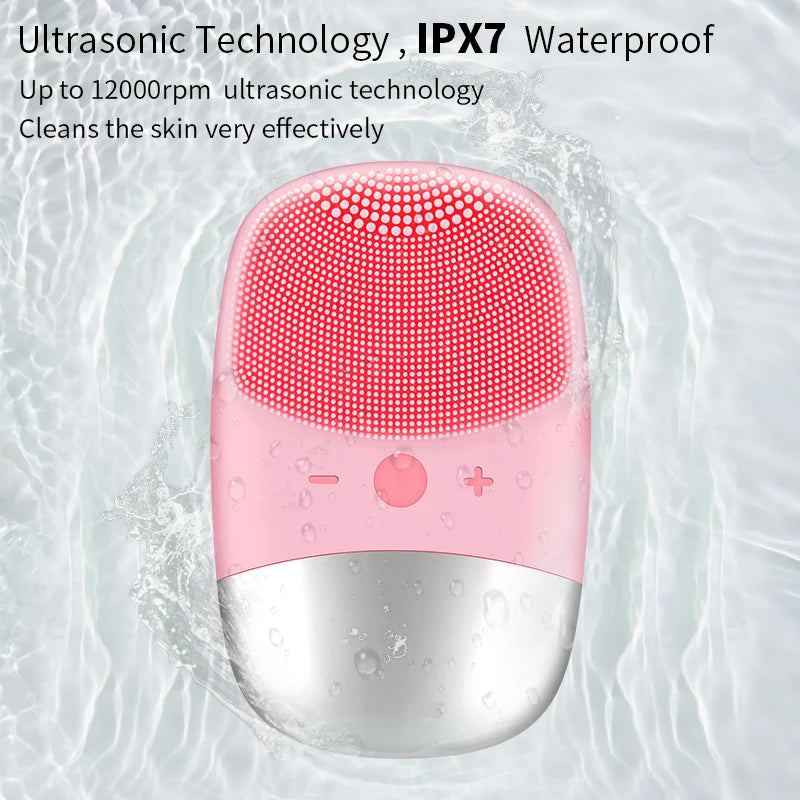 PureGlow Sonic – Electric Facial Cleansing & Skin Care Brush