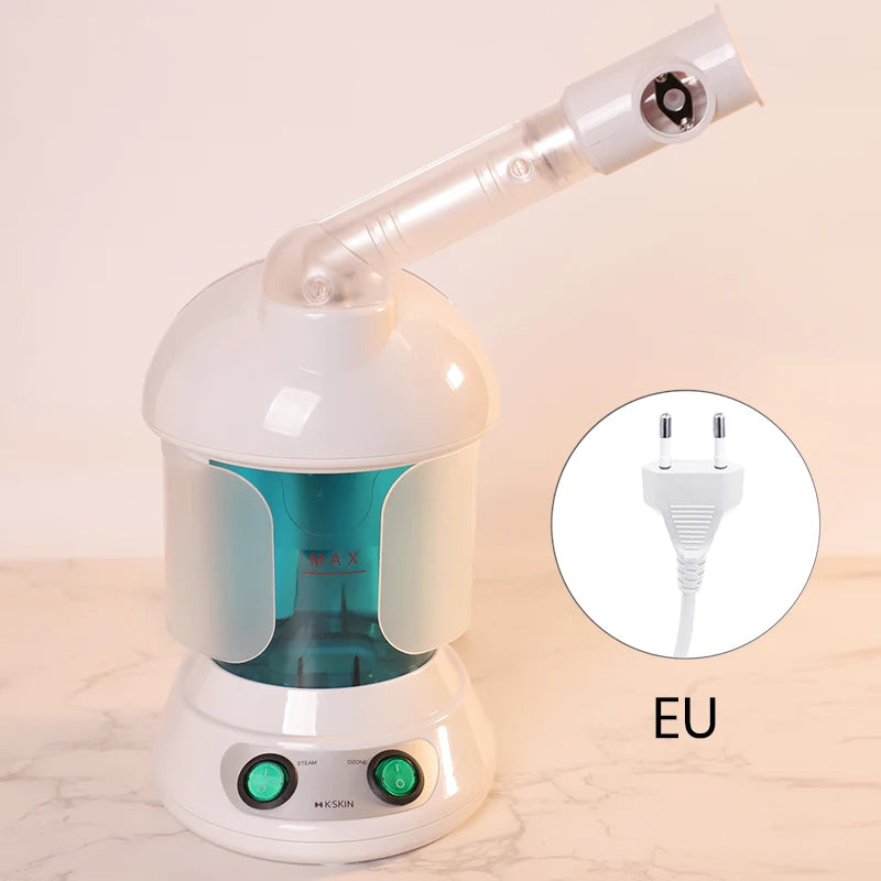 Nano Ionic Facial Steamer – Hot Mist Skin Hydration & Rejuvenation Device