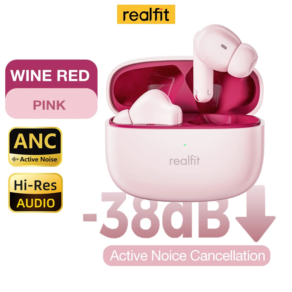 RealTone F3 – Premium ANC Wireless Earbuds