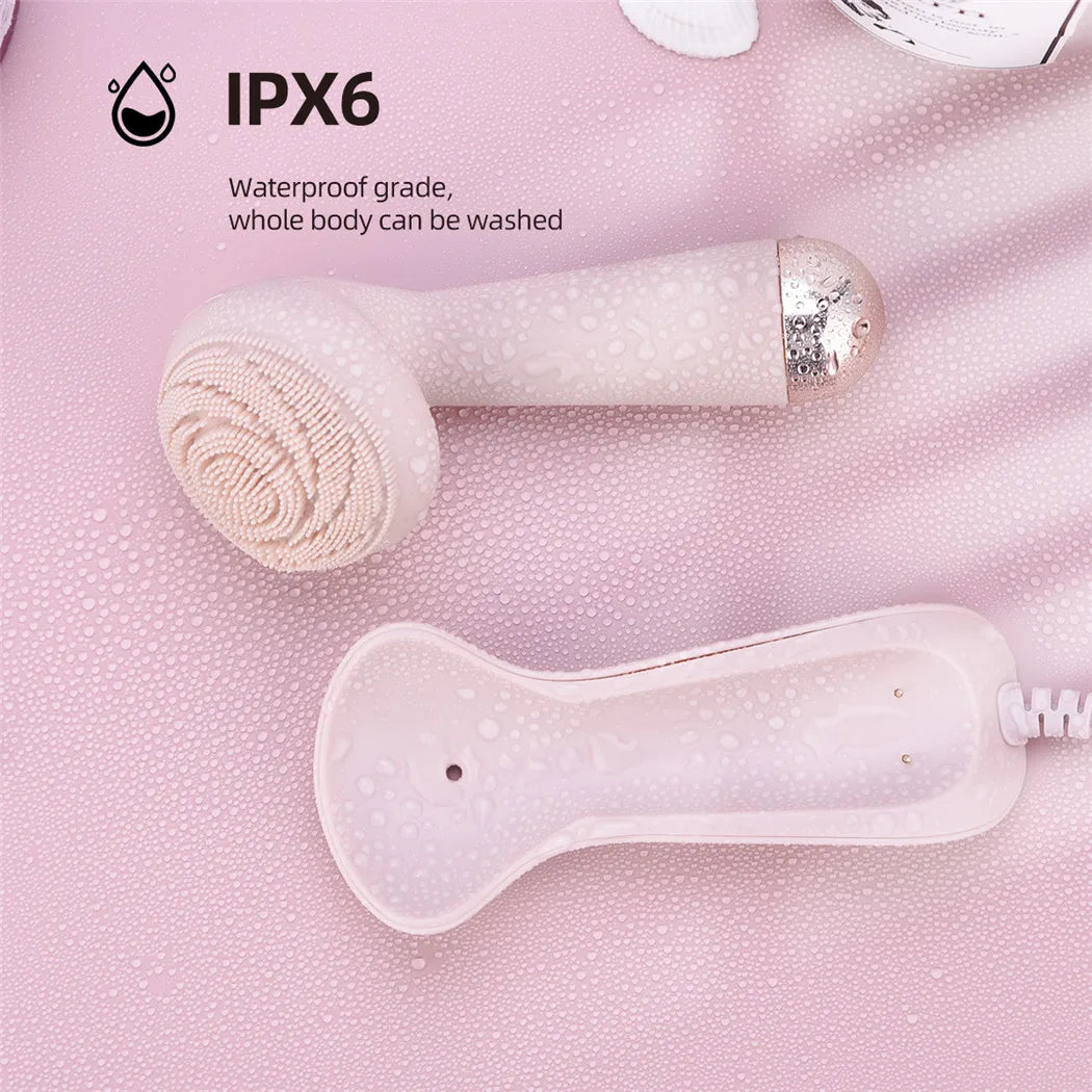 GlowWave – Electric Silicone Facial Cleansing Brush