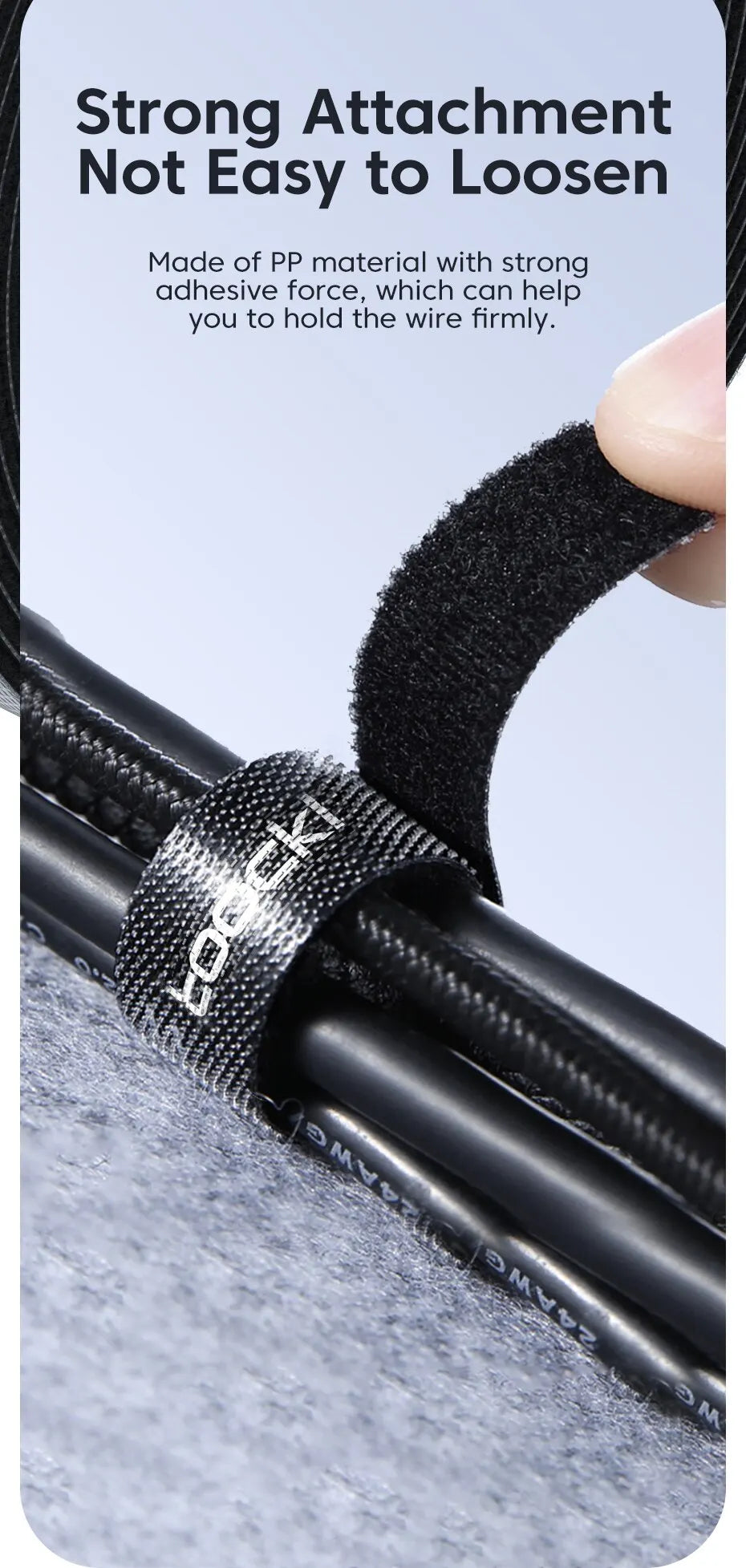 TToocki Multi-Purpose Cable Organizer – For Chargers, Earphones & Electronics