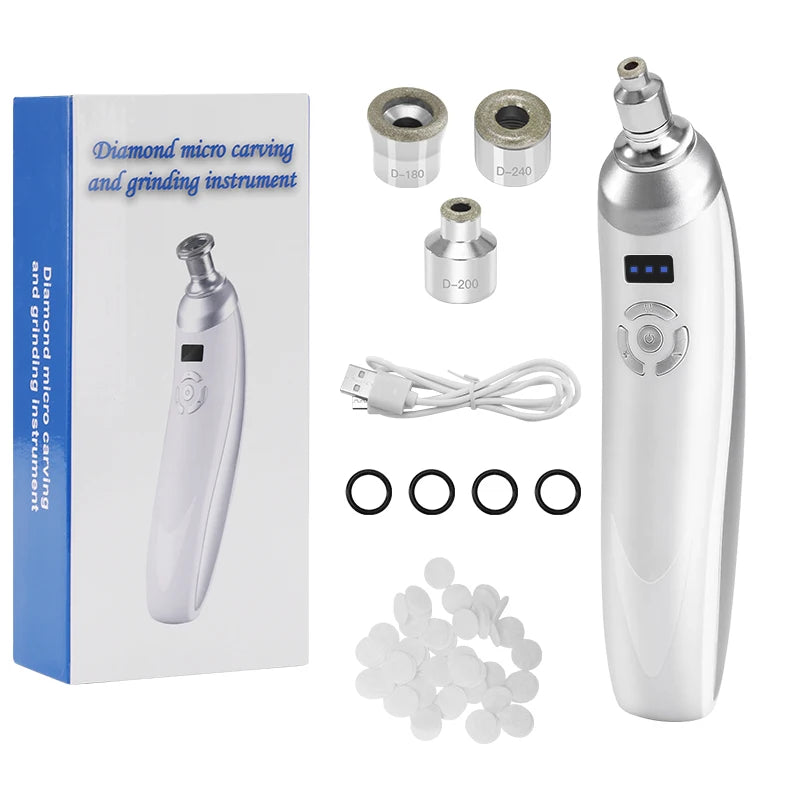 Professional Diamond Microdermabrasion & Deep Facial Cleansing Device