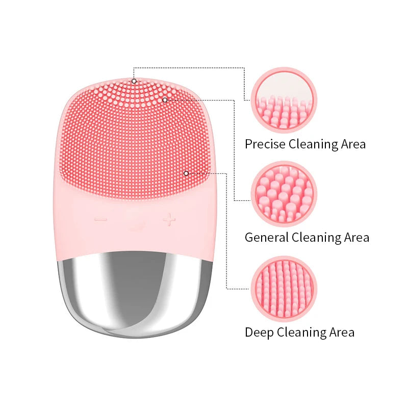 PureGlow Sonic – Electric Facial Cleansing & Skin Care Brush