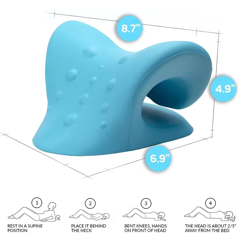 Neck Align Luxe – Premium Cervical & Shoulder Therapy Pillow