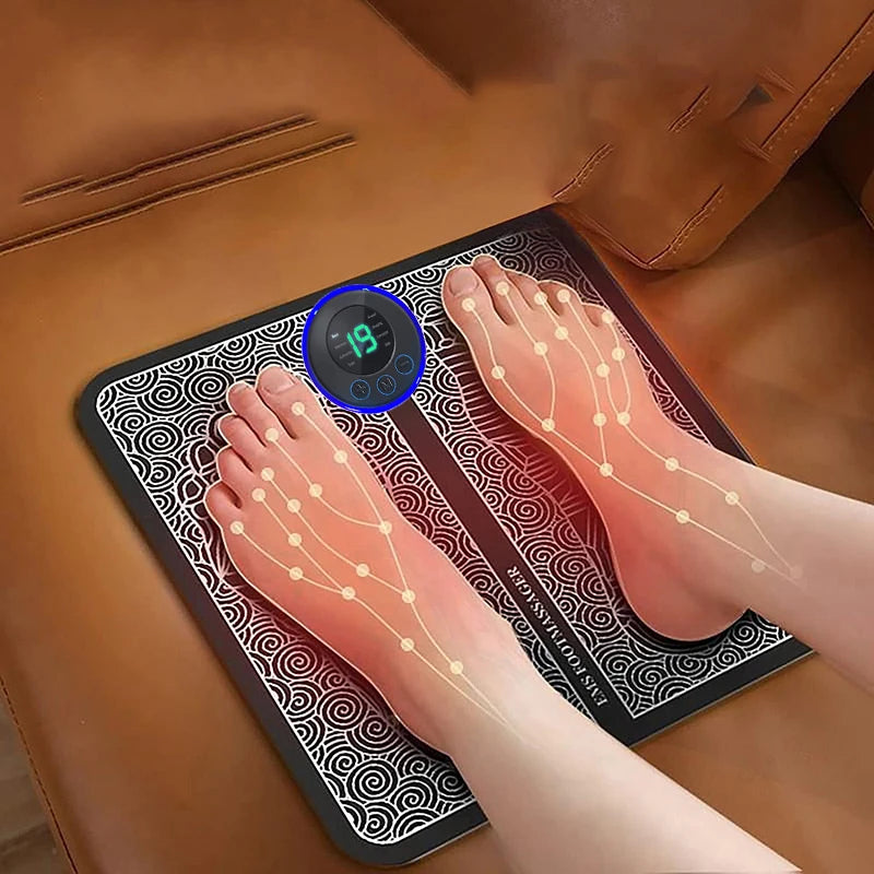 Soothe Flex– Foldable Electric Foot & Body Massager Pad
