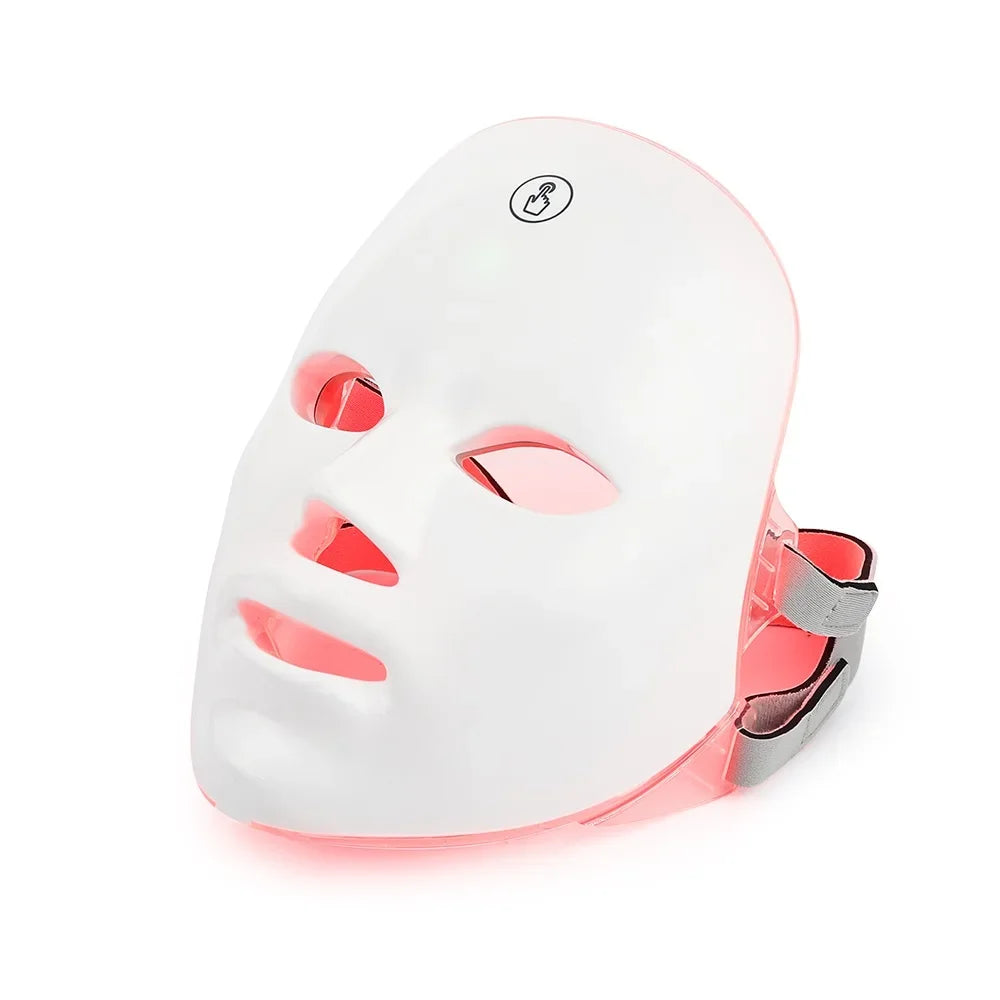 7-Color LED Light Therapy Facial Mask – For Skin Rejuvenation, Acne & Wrinkle Care