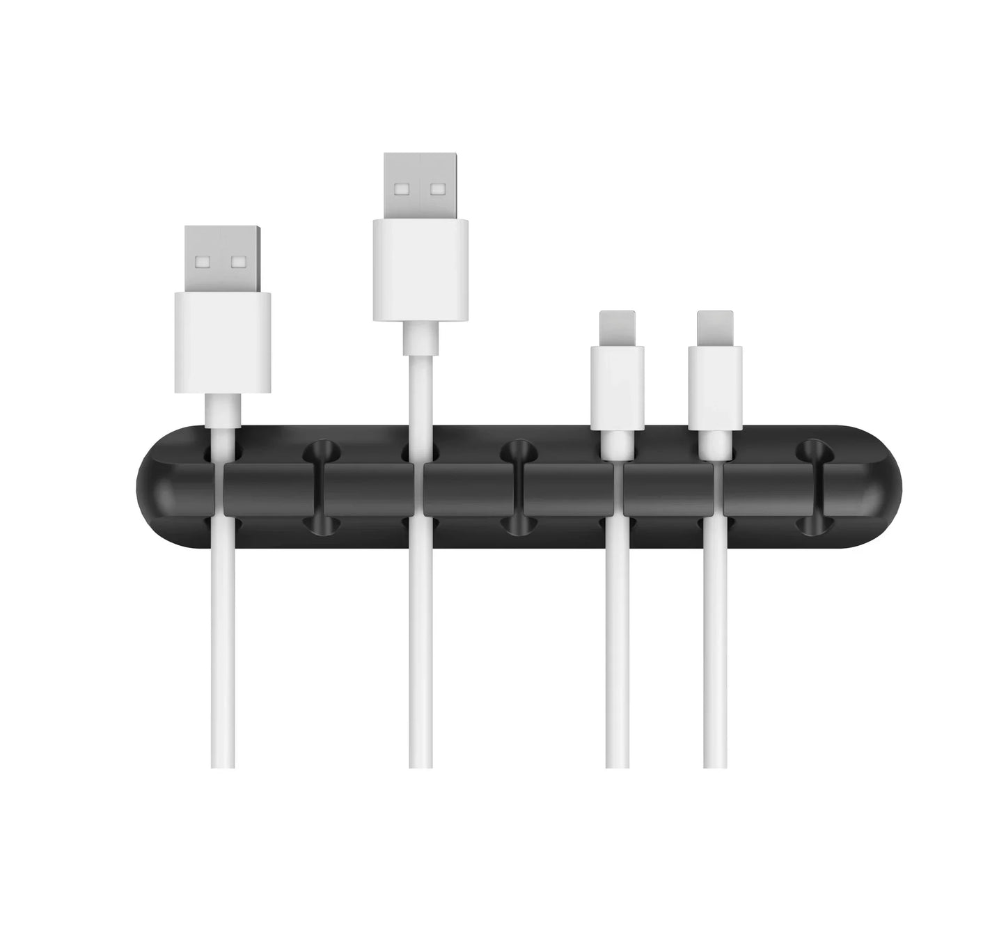 Silicone Cable Organizer Clip – Desktop Cord Holder for USB, Mouse & Headphone Cables