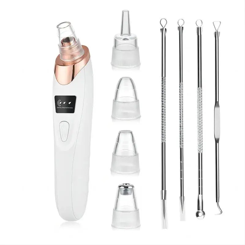 LUXEGlow Luxury Facial Vacuum – Blackhead Remover & Deep Pore Cleaner