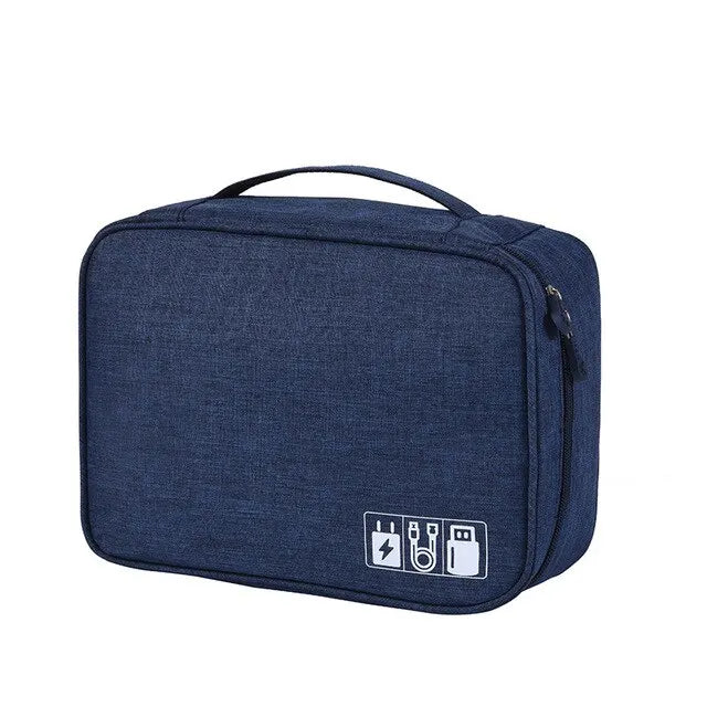 Digital Storage Organizer Bag – For Chargers, Earphones & Data Cables