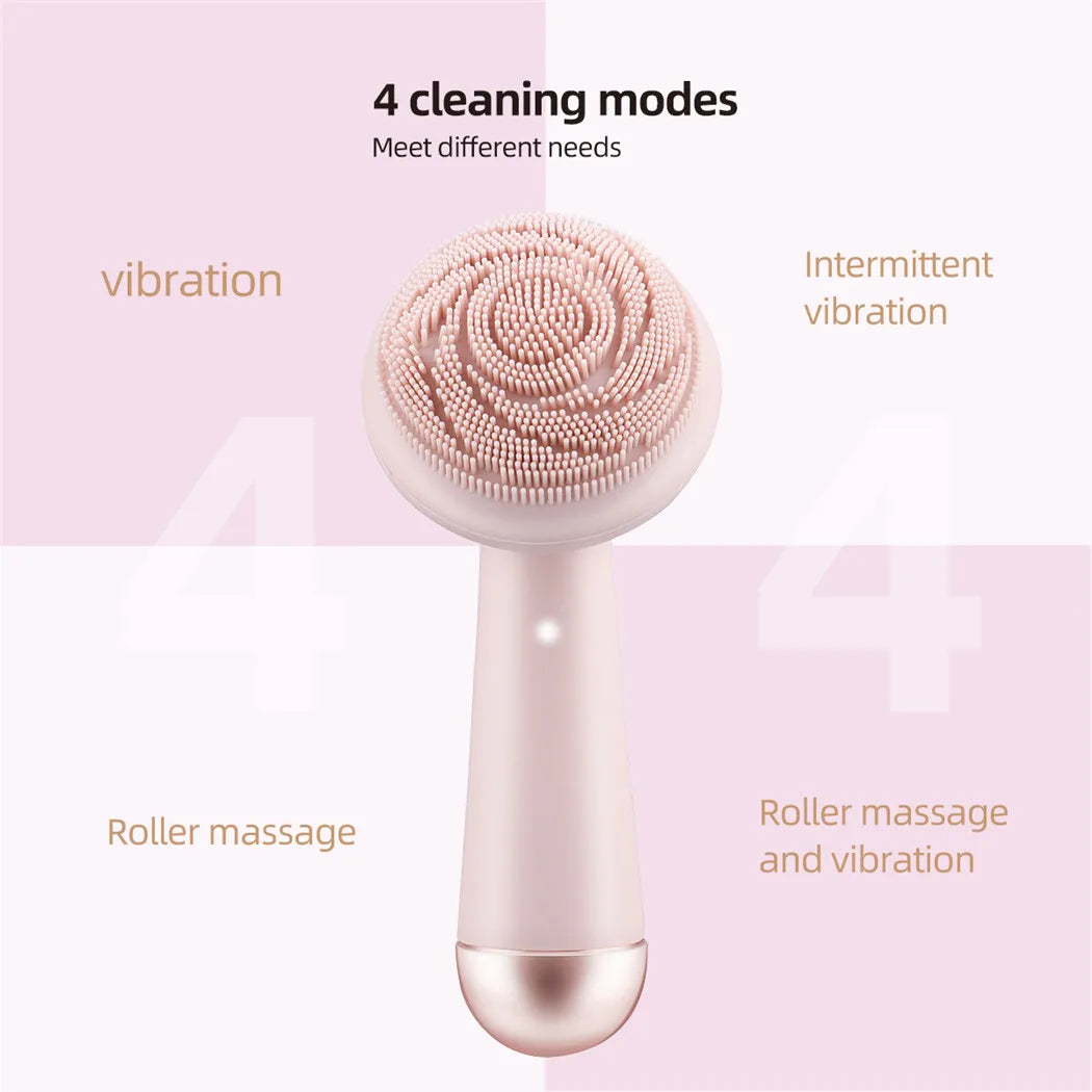 GlowWave – Electric Silicone Facial Cleansing Brush