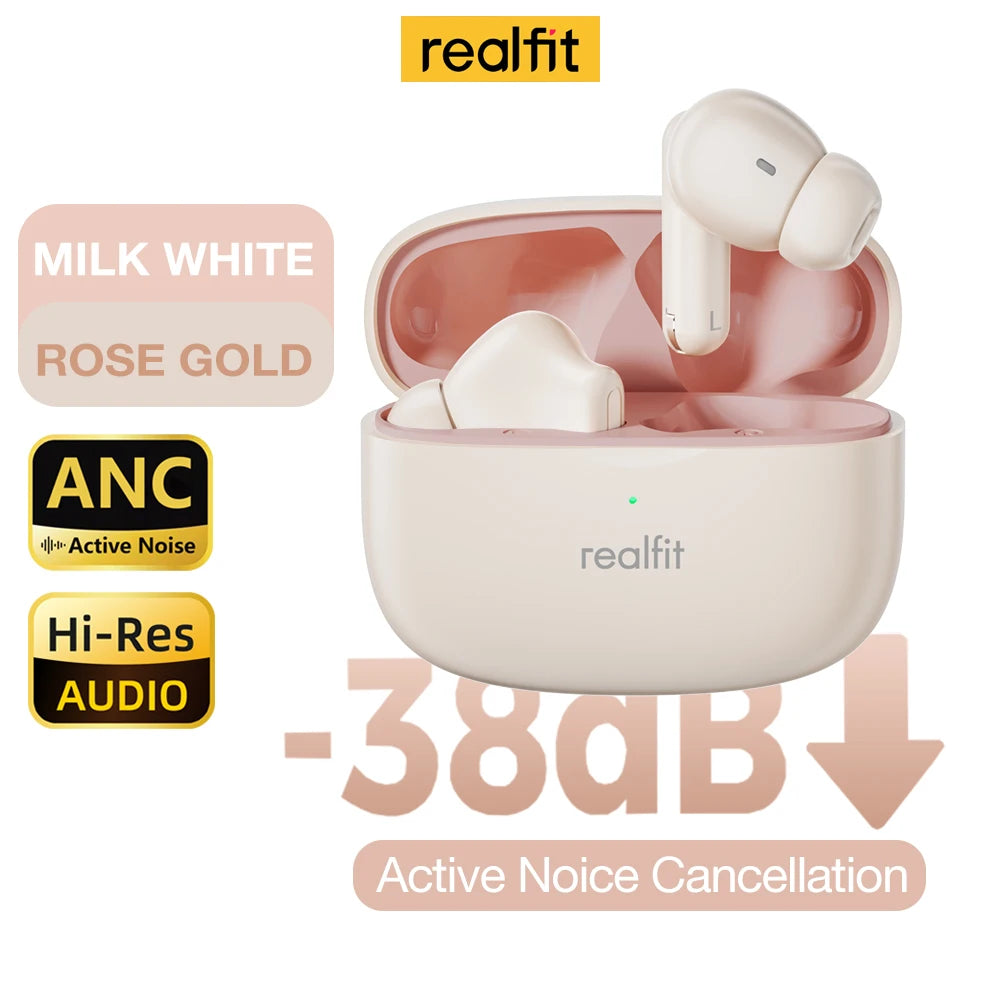 RealTone F3 – Premium ANC Wireless Earbuds