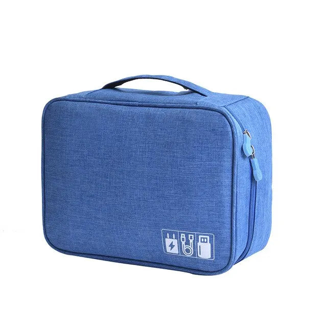 Digital Storage Organizer Bag – For Chargers, Earphones & Data Cables