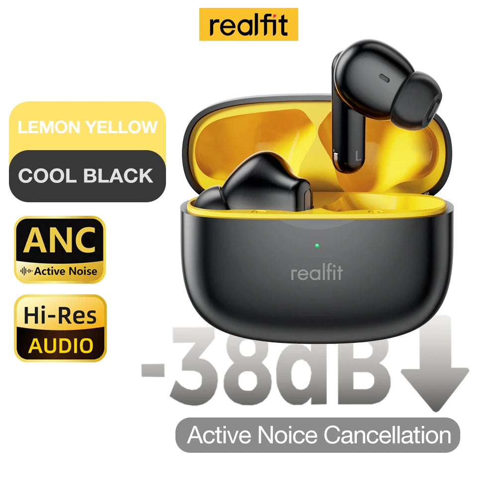 RealTone F3 – Premium ANC Wireless Earbuds