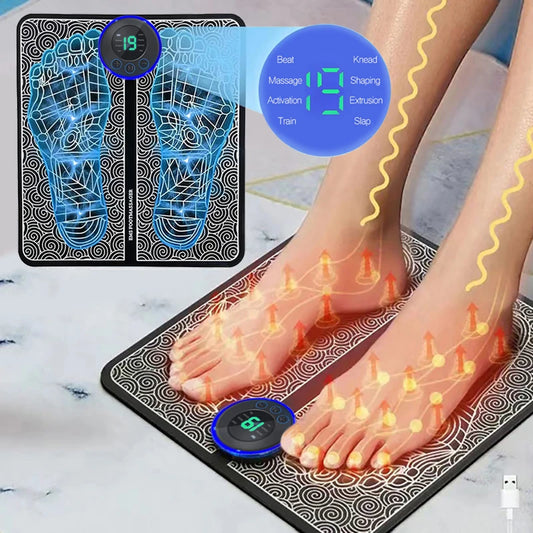 Soothe Flex– Foldable Electric Foot & Body Massager Pad