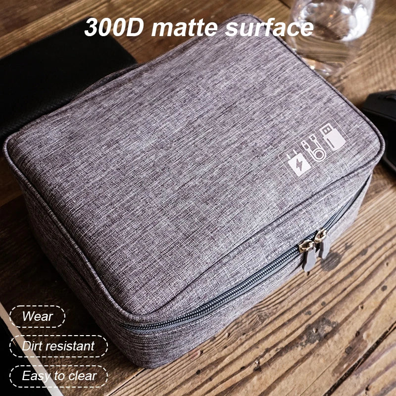 Digital Storage Organizer Bag – For Chargers, Earphones & Data Cables