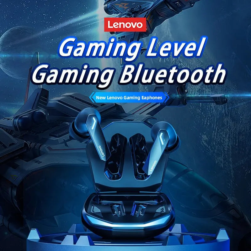 Lenovo GM2 Pro Wireless Earbuds – Bluetooth 5.3, Dual Mode, Low Latency Gaming Headset