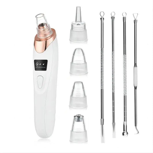 LUXEGlow Luxury Facial Vacuum – Blackhead Remover & Deep Pore Cleaner