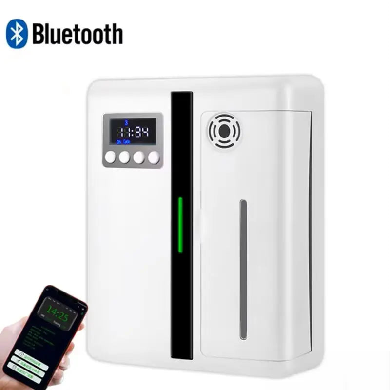 Smart Bluetooth Aroma Diffuser – Large Area Scent Machine for Home, Office & Hotel (Covers up to 300m³)
